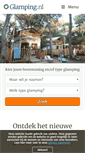 Mobile Screenshot of glamping.nl